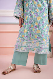 Zellbury Summer Embroidered Lawn Unstitched 3Pc Suit WUS26E30569
