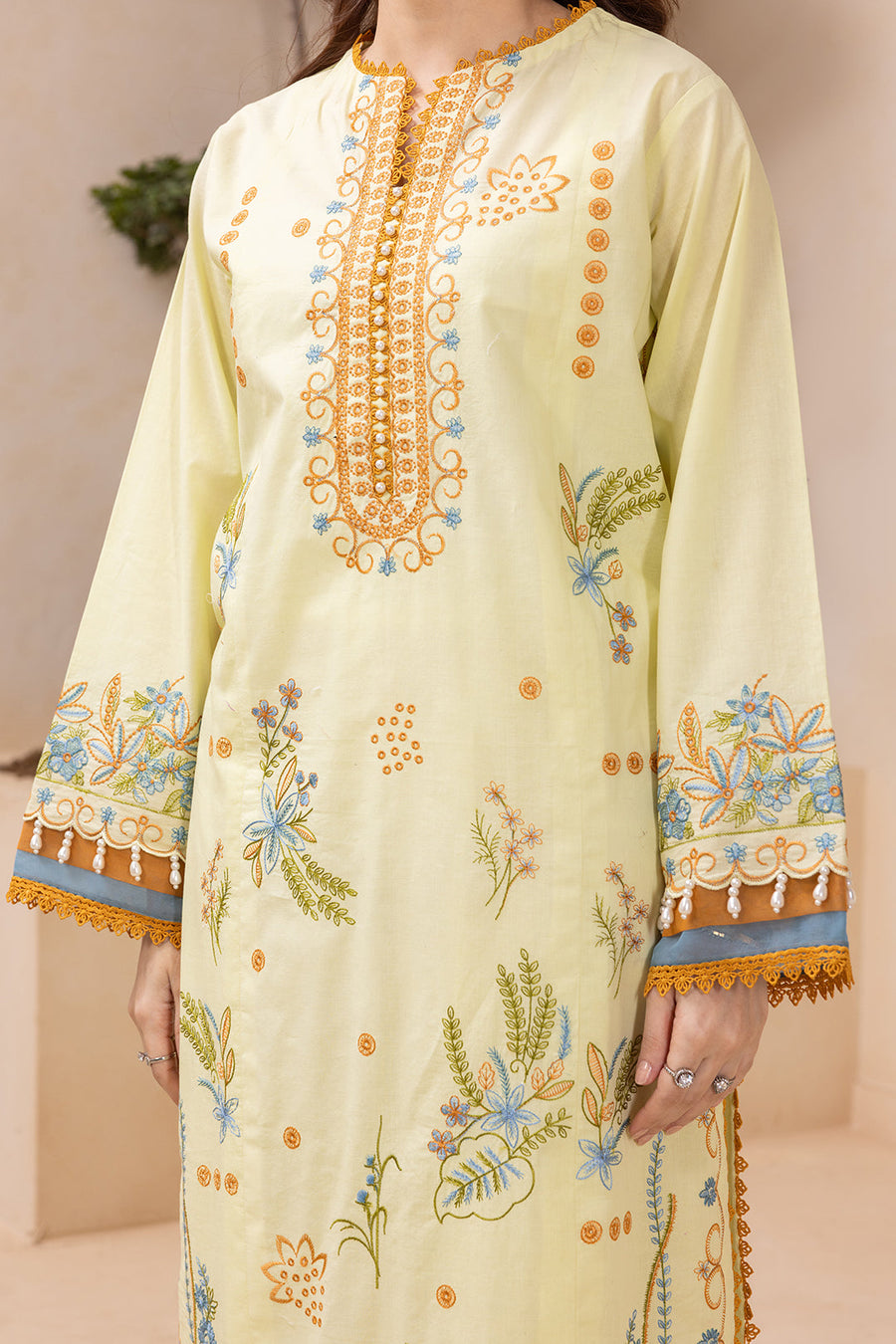 Zellbury Summer Embroidered Lawn Unstitched 3Pc Suit WUS26E30570