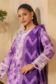 Zellbury Summer Embroidered Lawn Unstitched 3Pc Suit WUS26E30571