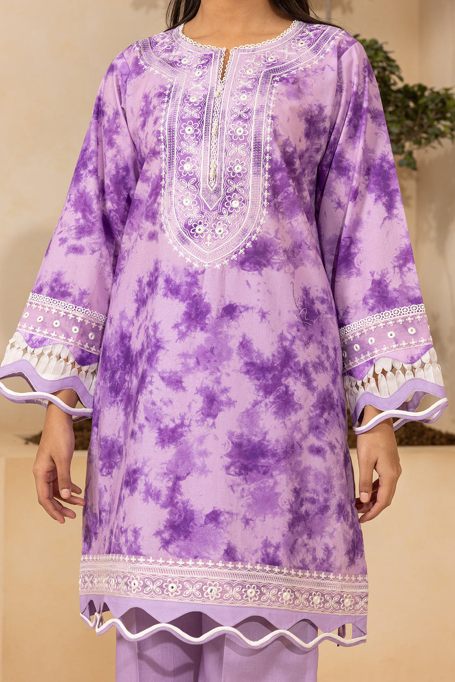 Zellbury Summer Embroidered Lawn Unstitched 3Pc Suit WUS26E30571
