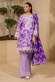 Zellbury Summer Embroidered Lawn Unstitched 3Pc Suit WUS26E30571