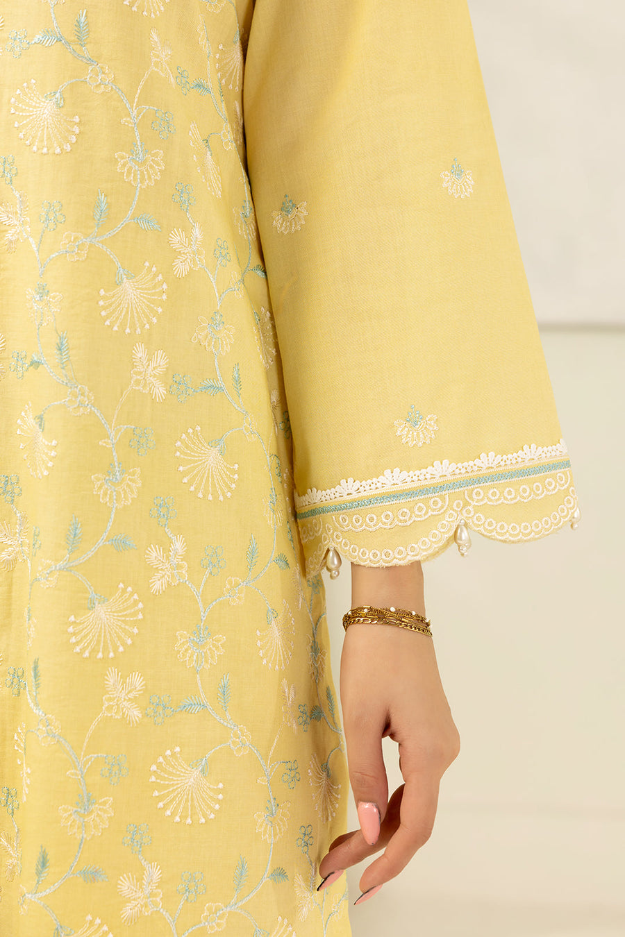 Zellbury Summer Embroidered Lawn Unstitched 3Pc Suit WUS26E30574