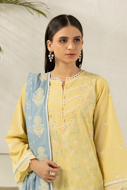 Zellbury Summer Embroidered Lawn Unstitched 3Pc Suit WUS26E30574