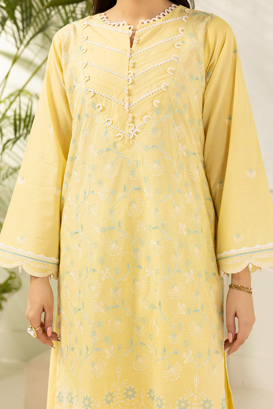 Zellbury Summer Embroidered Lawn Unstitched 3Pc Suit WUS26E30574