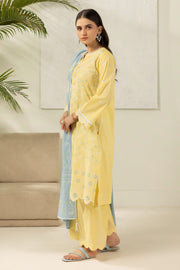 Zellbury Summer Embroidered Lawn Unstitched 3Pc Suit WUS26E30574