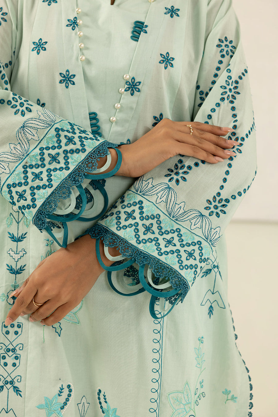 Zellbury Summer Embroidered Lawn Unstitched 3Pc Suit WUS26E30576