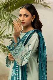 Zellbury Summer Embroidered Lawn Unstitched 3Pc Suit WUS26E30576