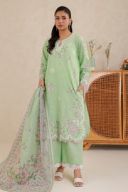 Zellbury Summer Embroidered Lawn Unstitched 3Pc Suit WUS26E30585