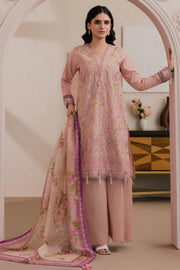 Zellbury Summer Embroidered Lawn Unstitched 3Pc Suit WUS26E30587