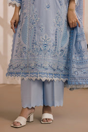 Zellbury Summer Embroidered Lawn Unstitched 3Pc Suit WUS26E30589