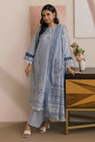 Zellbury Summer Embroidered Lawn Unstitched 3Pc Suit WUS26E30589