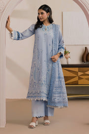 Zellbury Summer Embroidered Lawn Unstitched 3Pc Suit WUS26E30589