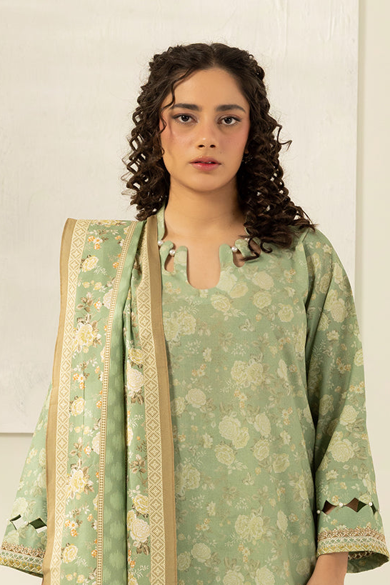 Zellbury Summer Embroidered Lawn Unstitched 3Pc Suit WUS26E30638