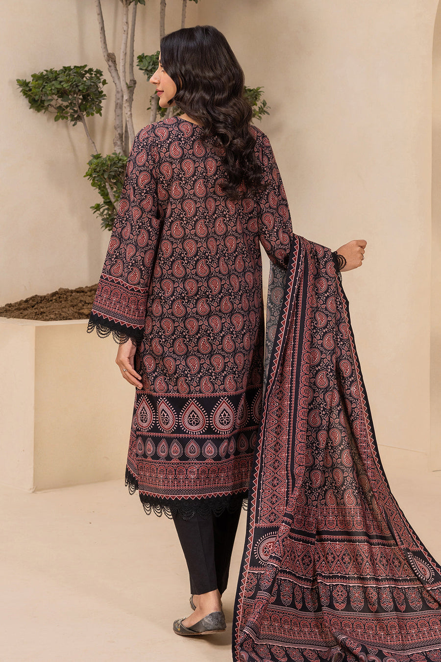 Zellbury Summer Embroidered Lawn Unstitched 3Pc Suit WUS26E30639