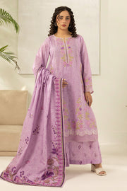 Zellbury Summer Embroidered Lawn Unstitched 3Pc Suit WUS26E30640
