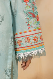 Zellbury Summer Embroidered Lawn Unstitched 3Pc Suit WUS26E30641