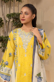 Zellbury Summer Embroidered Lawn Unstitched 3Pc Suit WUS26E30642