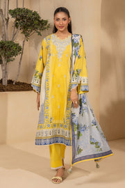 Zellbury Summer Embroidered Lawn Unstitched 3Pc Suit WUS26E30642