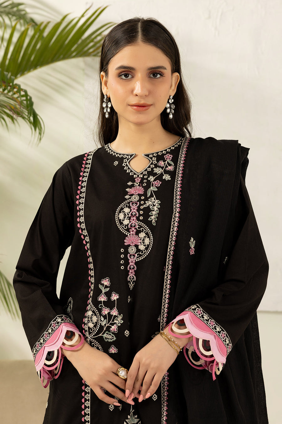 Zellbury Summer Embroidered Lawn Unstitched 3Pc Suit WUS26E30646