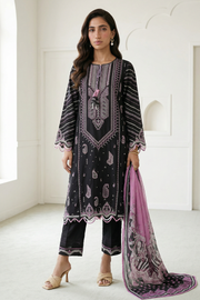 Zellbury Summer Embroidered Lawn Unstitched 3Pc Suit WUS26E30649