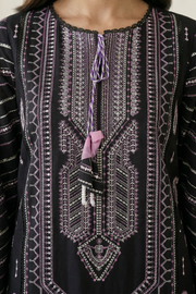 Zellbury Summer Embroidered Lawn Unstitched 3Pc Suit WUS26E30649