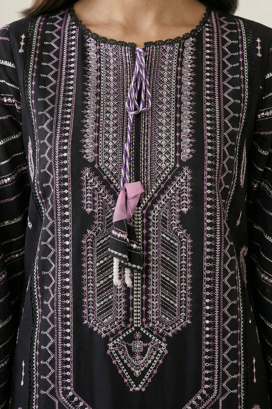Zellbury Summer Embroidered Lawn Unstitched 3Pc Suit WUS26E30649