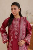 Zellbury Summer Embroidered Lawn Unstitched 3Pc Suit WUS26E30655