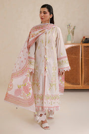 Zellbury Summer Embroidered Lawn Unstitched 3Pc Suit WUS26E30659