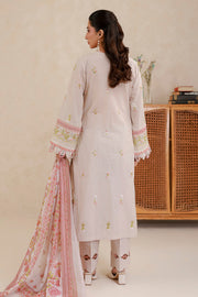 Zellbury Summer Embroidered Lawn Unstitched 3Pc Suit WUS26E30659