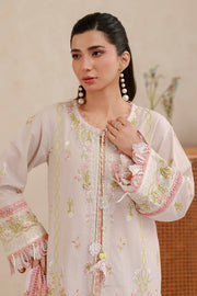 Zellbury Summer Embroidered Lawn Unstitched 3Pc Suit WUS26E30659