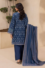Zellbury Summer Embroidered Lawn Unstitched 3Pc Suit WUS26E30708
