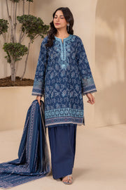 Zellbury Summer Embroidered Lawn Unstitched 3Pc Suit WUS26E30708