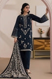 Zellbury Monochrome Embroidered Lawn Unstitched 3Pc Suit WUS26E30710