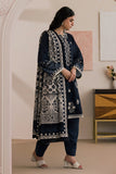 Zellbury Monochrome Embroidered Lawn Unstitched 3Pc Suit WUS26E30710