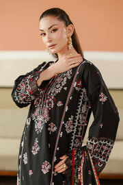 Zellbury Chikankari Embroidered Cotton Unstitched 3Pc Suit WUS26E34076