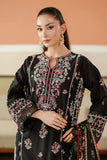 Zellbury Chikankari Embroidered Cotton Unstitched 3Pc Suit WUS26E34076