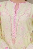 Zellbury Chikankari Embroidered Cotton Unstitched 3Pc Suit WUS26E34077