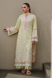 Zellbury Chikankari Embroidered Cotton Unstitched 3Pc Suit WUS26E34077