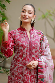 Zellbury Chikankari Embroidered Cotton Unstitched 3Pc Suit WUS26E34078