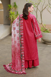 Zellbury Chikankari Embroidered Cotton Unstitched 3Pc Suit WUS26E34078
