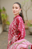 Zellbury Chikankari Embroidered Cotton Unstitched 3Pc Suit WUS26E34078