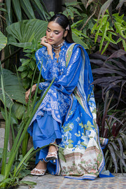 Zellbury Chikankari Embroidered Cotton Unstitched 3Pc Suit WUS26E34079