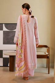 Zellbury Chikankari Embroidered Cotton Unstitched 3Pc Suit WUS26E34080