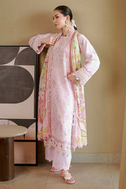 Zellbury Chikankari Embroidered Cotton Unstitched 3Pc Suit WUS26E34080