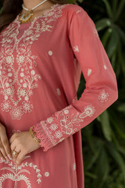 Zellbury Chikankari Embroidered Cotton Unstitched 3Pc Suit WUS26E34082