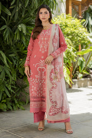Zellbury Chikankari Embroidered Cotton Unstitched 3Pc Suit WUS26E34082