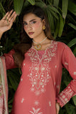 Zellbury Chikankari Embroidered Cotton Unstitched 3Pc Suit WUS26E34082