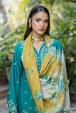 Zellbury Chikankari Embroidered Cotton Unstitched 3Pc Suit WUS26E34083