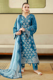 Zellbury Chikankari Embroidered Cotton Unstitched 3Pc Suit WUS26E34084