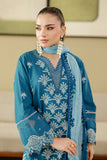 Zellbury Chikankari Embroidered Cotton Unstitched 3Pc Suit WUS26E34084